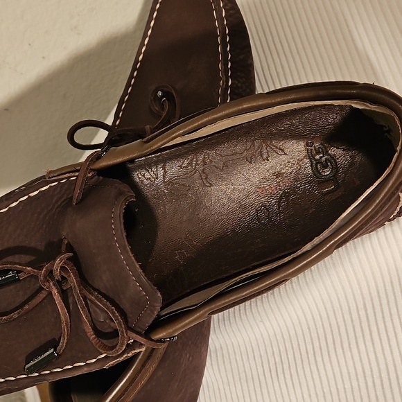 Ugg ENERG Men\'s Brown Leather Loafers main image 3
